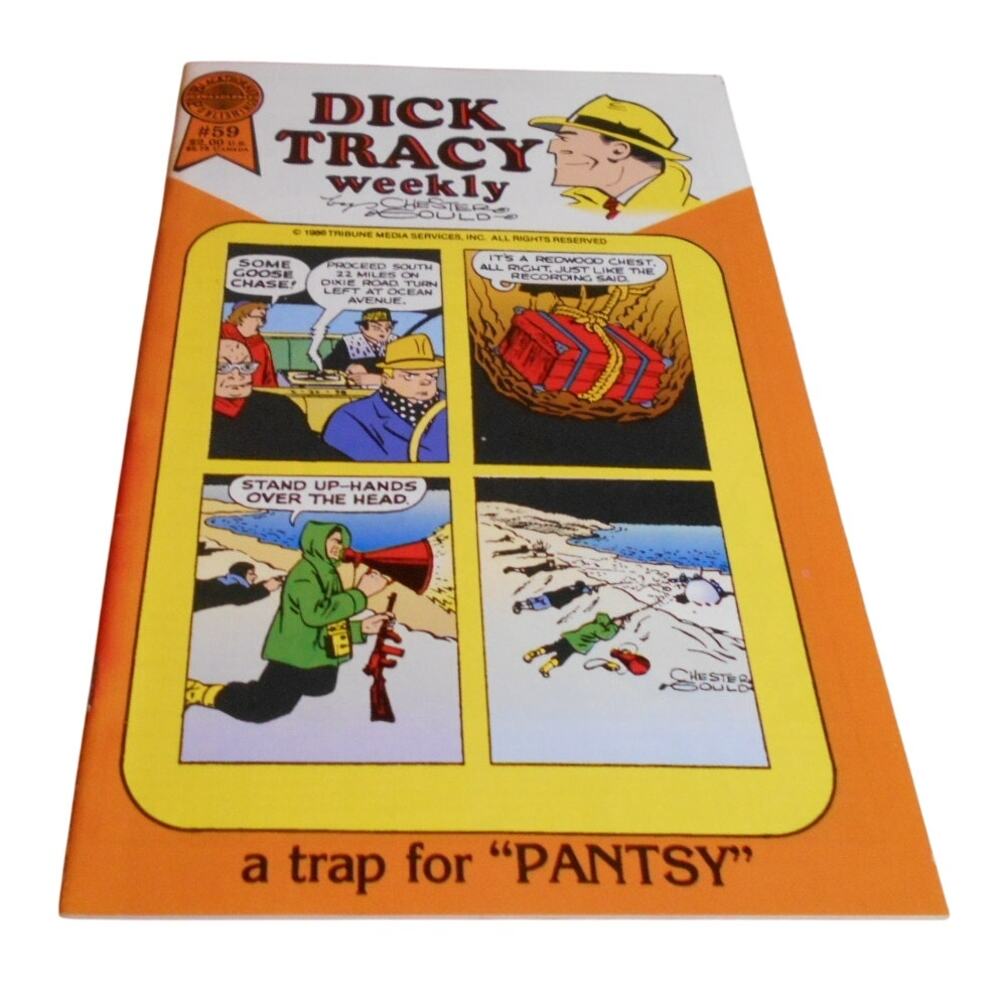 Blackthorne Publishing Dick Tracy Weekly #59 1988 Vintage Comic Book